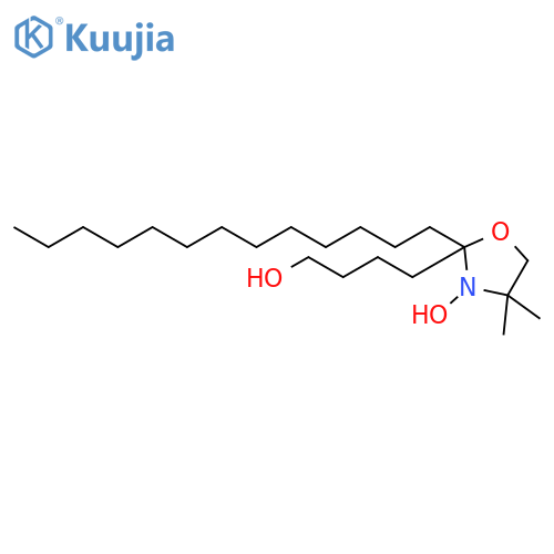 3-Oxazolidinyloxy, 2-(4-hydroxybutyl)-4,4-dimethyl-2-tridecyl- structure