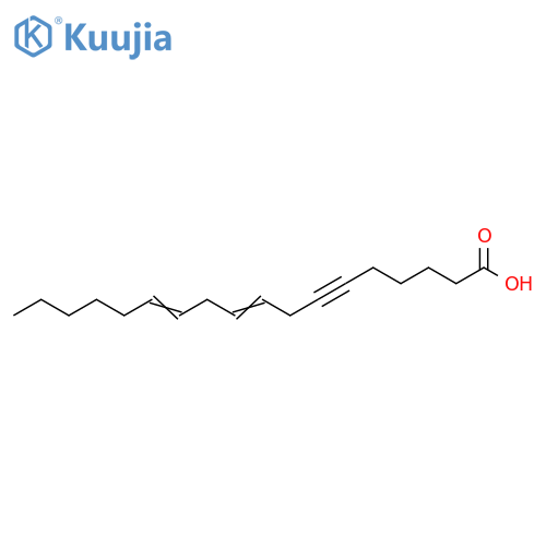 9,12-Octadecadien-6-ynoic acid structure