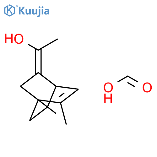 Ethanol, 1-(4,5-dimethylbicyclo[2.2.2]oct-5-en-2-ylidene)-, formate, (E)- structure