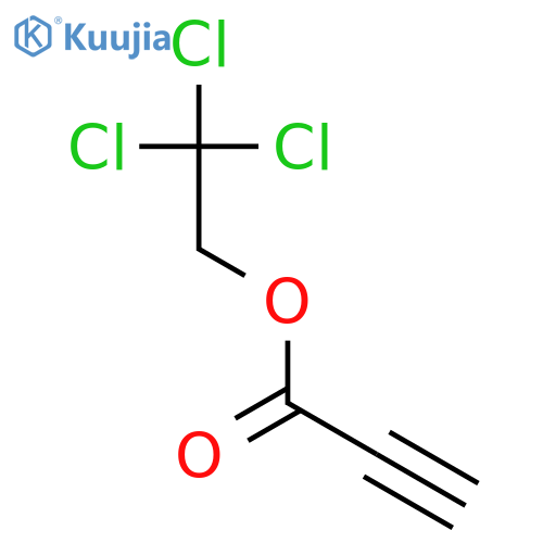 2-Propynoic acid, 2,2,2-trichloroethyl ester structure
