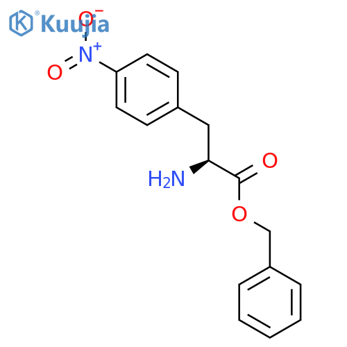 L-PHENYLALANINE, 4-NITRO-, PHENYLMETHYL ESTER structure