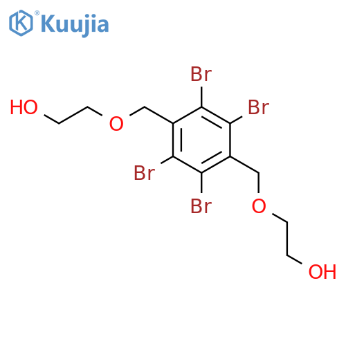 Ethanol, 2,2'-[(2,3,5,6-tetrabromo-1,4-phenylene)bis(methyleneoxy)]bis- structure