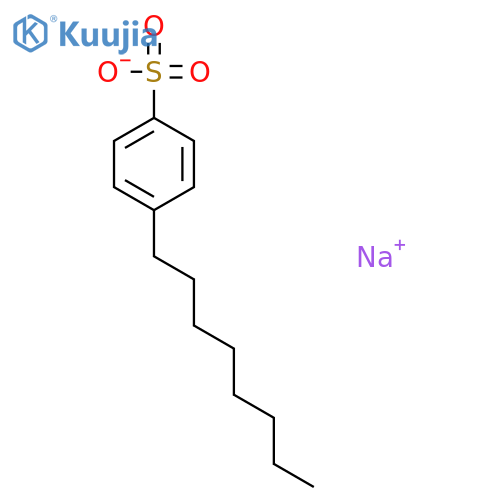 4-Octylbenzenesulfonic Acid Sodium Salt structure