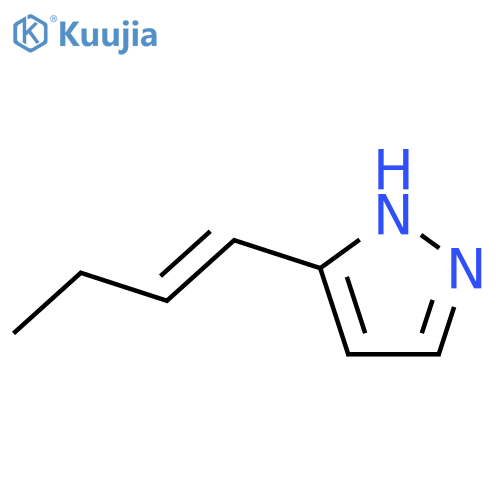 1H-Pyrazole, 3-(1-butenyl)- structure