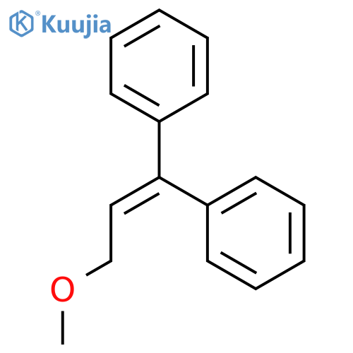 Benzene, 1,1'-(3-methoxy-1-propenylidene)bis- structure
