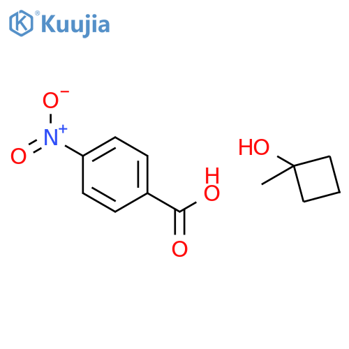 Cyclobutanol, 1-methyl-, 4-nitrobenzoate structure