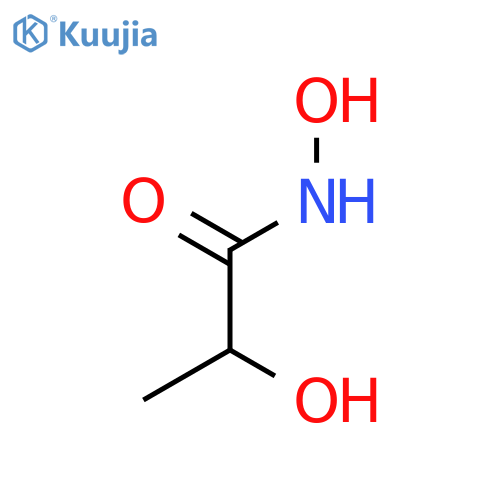 Propanamide, N,2-dihydroxy-, (S)- structure
