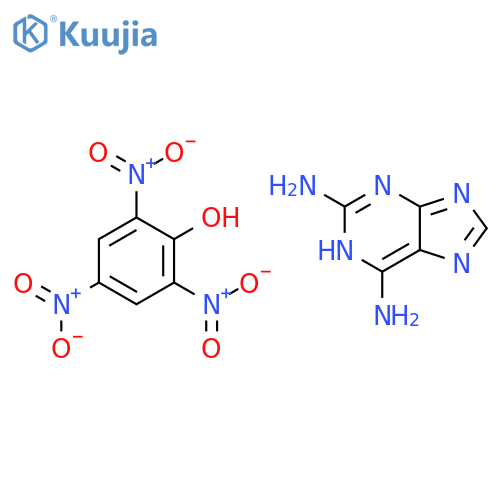 1H-Purine-2,6-diamine, compd. with 2,4,6-trinitrophenol structure