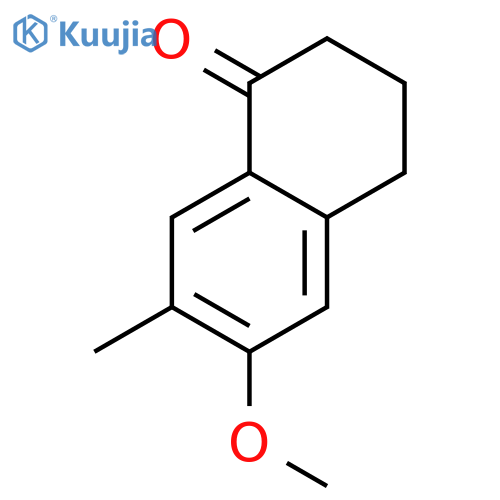 6-Methoxy-7-methyl-3,4-dihydro-2H-naphthalen-1-one structure