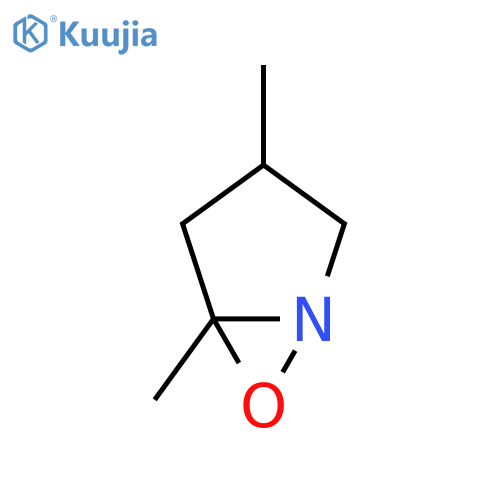 6-Oxa-1-azabicyclo[3.1.0]hexane, 3,5-dimethyl-, trans- structure