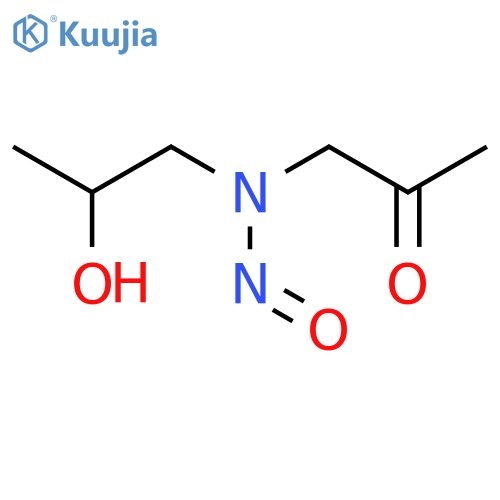 2-Propanone,1-[(2-hydroxypropyl)nitrosoamino]- structure