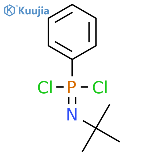 Phosphonimidic dichloride, N-(1,1-dimethylethyl)-P-phenyl- structure