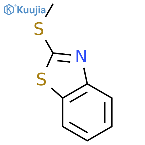 2-(Methylthio)benzothiazole structure