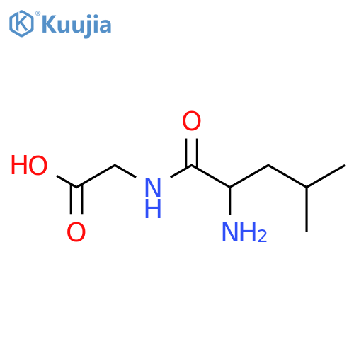 DL-Leucyl-glycine structure