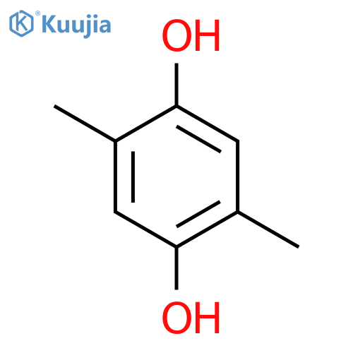 2,5-Dimethylbenzene-1,4-diol structure