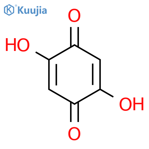 2,5-Dihydroxy-1,4-benzoquinone structure