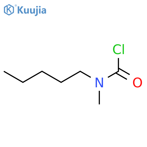 Carbamic chloride, methylpentyl- structure