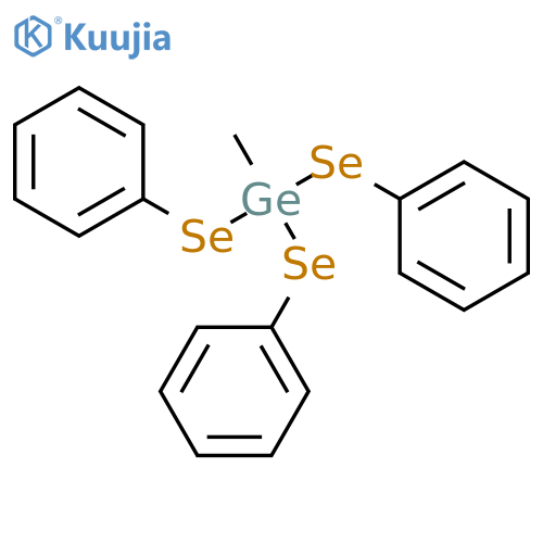Germane, methyltris(phenylseleno)- structure
