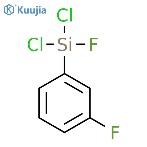 Silane, dichlorofluoro(3-fluorophenyl)- structure