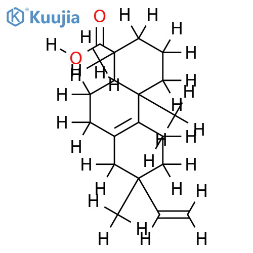 Delta8(9)-Isopimarinsaeure structure