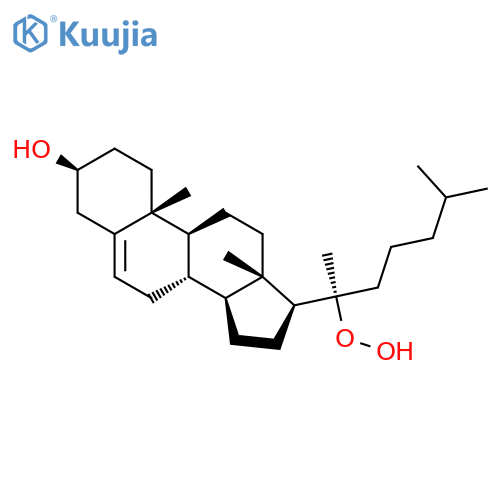 Cholest-5-en-3-ol, 20-hydroperoxy-, (3b,20R)- structure