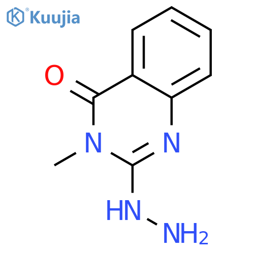 2-hydrazino-3-methylquinazolin-4(3H)-one structure