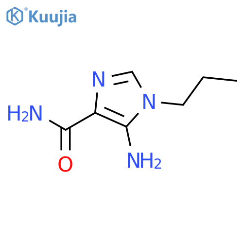 5-Amino-1-propyl-1H-imidazole-4-carboxamide structure