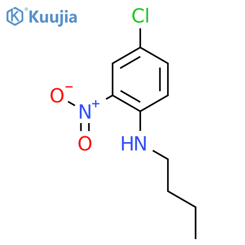 N-butyl-4-chloro-2-nitroaniline structure