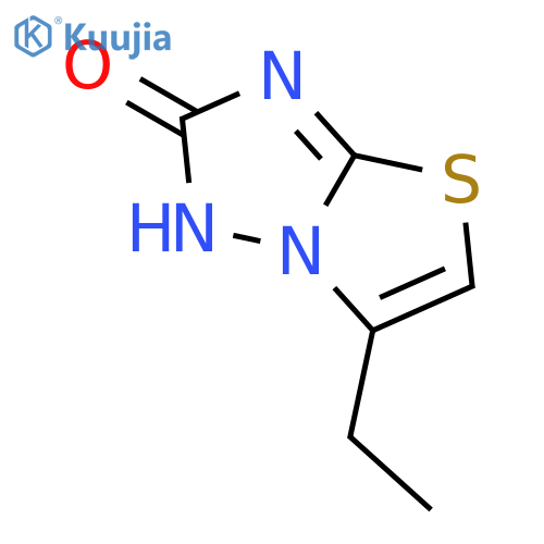 Thiazolo[3,2-b][1,2,4]triazol-2(1H)-one, 6-ethyl- structure