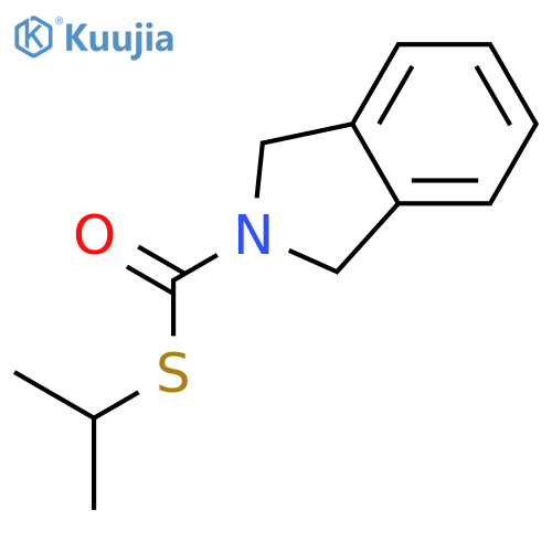 2H-Isoindole-2-carbothioic acid, 1,3-dihydro-, S-(1-methylethyl) ester structure