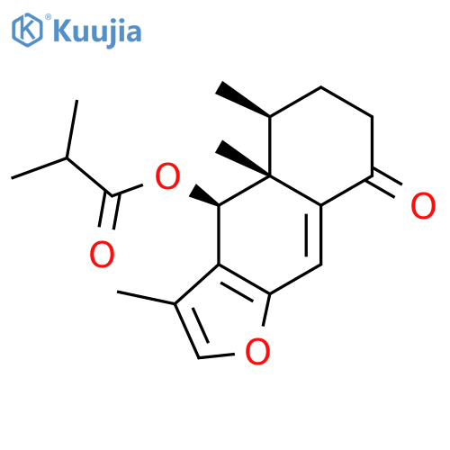[(4S,4Ar,5S)-3,4a,5-trimethyl-8-oxo-4,5,6,7-tetrahydrobenzo[f][1]benzofuran-4-yl] 2-methylpropanoate structure