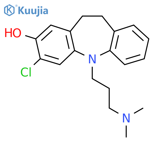 3-Chloro-2-hydroxyimipramine structure