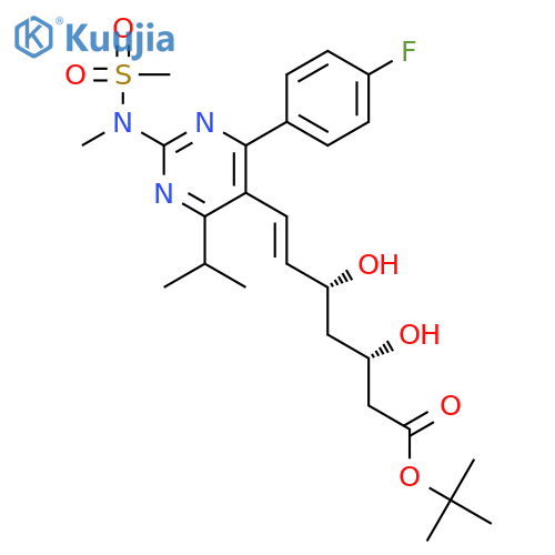 ent-Rosuvastatin tert-Butyl Ester structure
