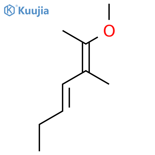 Hexadiene, 1-methoxydimethyl- structure
