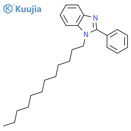 1-n-Dodecyl-2-phenylbenzimidazole structure