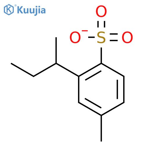Benzenesulfonic acid,4-methyl-, (1R)-1-methylpropyl ester structure