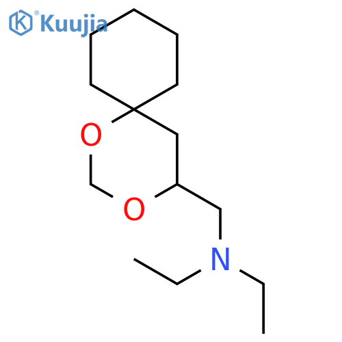 1,3-Dioxaspiro[5.5]undecane-4-methanamine, N,N-diethyl- structure
