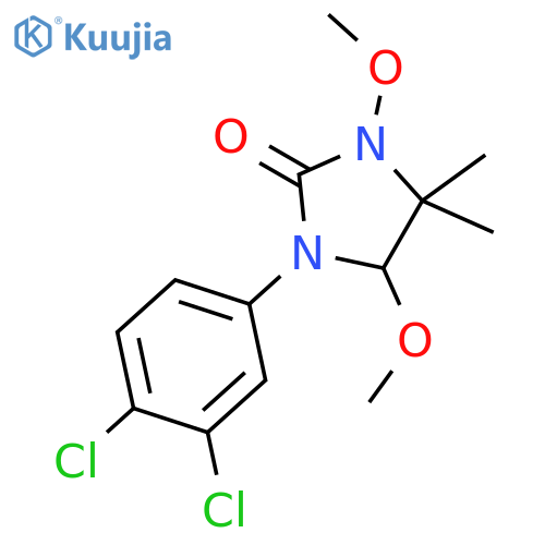 2-Imidazolidinone, 1-(3,4-dichlorophenyl)-3,5-dimethoxy-4,4-dimethyl- structure