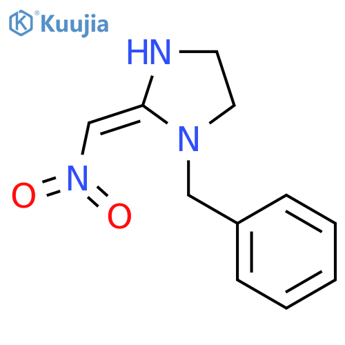 Imidazolidine2nitromethylene1benzyl structure