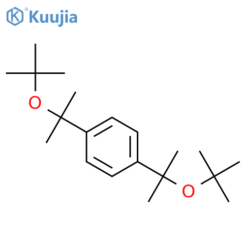 Benzene, 1,4-bis[1-(1,1-dimethylethoxy)-1-methylethyl]- structure