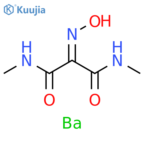 Propanediamide, 2-(hydroxyimino)-N1,N3-dimethyl-, barium salt (2:1) structure