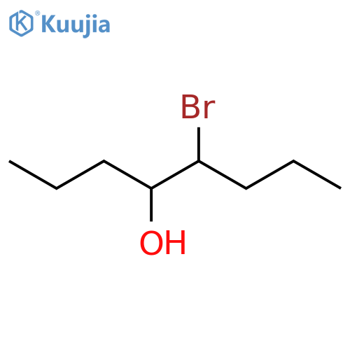 4-Octanol, 5-bromo- structure