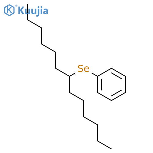 Benzene, [(1-hexylheptyl)seleno]- structure