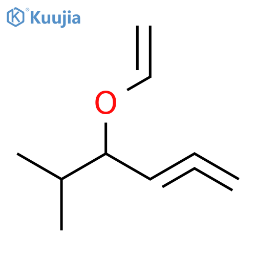 1,2-Hexadiene, 4-(ethenyloxy)-5-methyl- structure