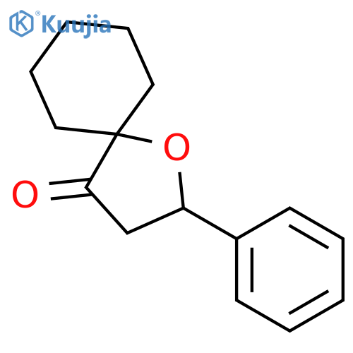 1-Oxaspiro[4.5]decan-4-one, 2-phenyl- structure