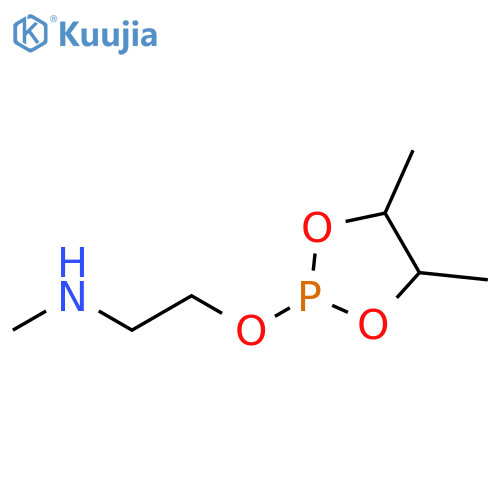 Ethanamine,2-[(4,5-dimethyl-1,3,2-dioxaphospholan-2-yl)oxy]-N-methyl- structure