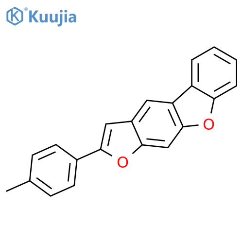 Benzofuro[6,5-b]benzofuran, 2-(4-methylphenyl)- structure