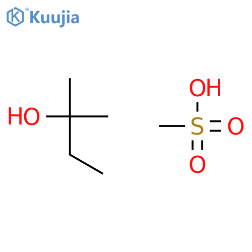 2-Butanol, 2-methyl-, methanesulfonate structure