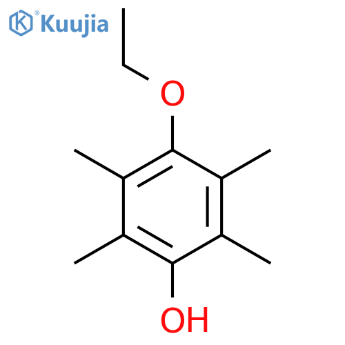4-ethoxy-2,3,5,6-tetramethylphenol structure