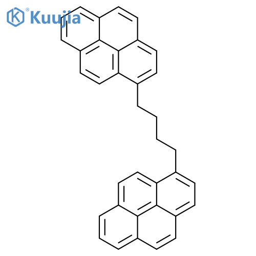 Pyrene, 1,1'-(1,4-butanediyl)bis- structure